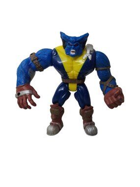 1996 Toy Biz X-Men Beast Battle Brigade Post Apocalypse Action Figure Loose 6"